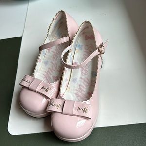SheepPuff Lolita shoes 6cm heels, kawaii